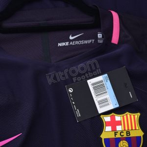 2016-17 Barcelona Player Issue Vapor Match UCL Away Shirt M - Image 3