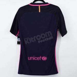 2016-17 Barcelona Player Issue Vapor Match UCL Away Shirt M - Image 2