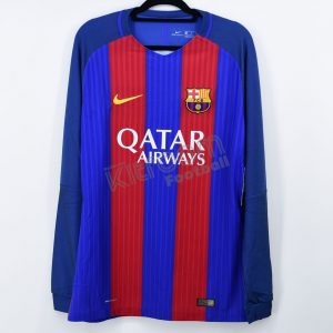 2016-17 Barcelona Player Issue Vapor Match UCL Home L/S Shirt Nike *BNWT* XL