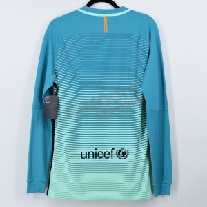 2016-17 Barcelona Player Issue Vapor Match UCL Third L/S Shirt Nike *BNWT* L - Image 2