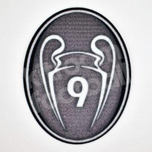 Official UEFA Champions League Badge Of Honour Player Issue Patch Sporting ID 2013-14 BOH 9 Real Madrid