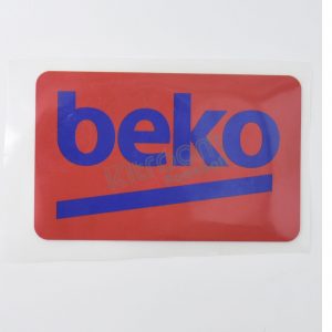 2018-19 Barcelona Beko Goalkeeper Sponsor Patch Red Repro