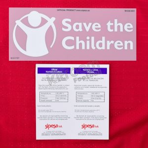 2018-20 Atletico Madrid Save The Children Player Issue Sponsor Patch Sipesa