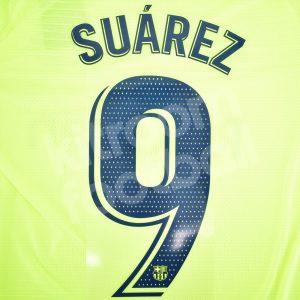 2018-19 Barcelona Player Issue Away Name Set Avery