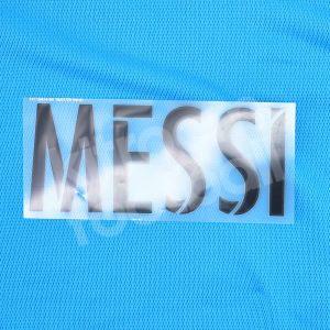 2015-16 Barcelona Player Issue Third Name Set Avery - MESSI (Name Block)