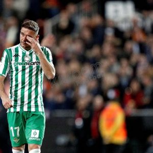 2018-19 Betis Player Issue Home Shirt Joaquín #17 Kappa M Copa del Rey - Image 3
