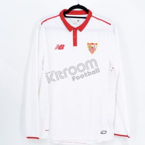 2016-17 Sevilla FC Player Issue European Home Shirt L/S NB *BNWT* M