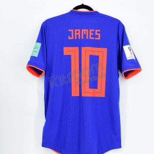 Colombia Player Issue Away Shirt #10 JAMES World Cup 2018 Match Un Worn Climachill - Image 1