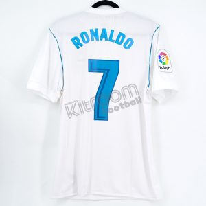 2017-18 Real Madrid Player Issue Authentic Home Shirt Ronaldo  #7 Adidas *BNWT* L Adizero - Image 1