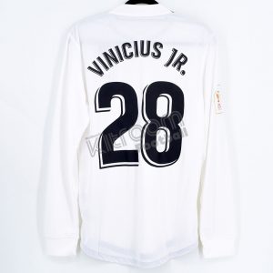 2018-19 Real Madrid Player Issue Authentic Home Shirt #28 VINICIUS JR. Adidas *BNWT* M ClimachillCopa del Rey