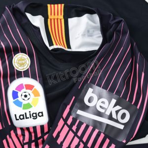 2018-19 Barcelona Player Issue Black GK Shirt #1 Ter Stegen La Liga Match Un Worn ** - Image 3