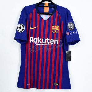 2018-19 Barcelona Player Issue Home Shirt #10 MESSI Champions League XL ** - Image 2