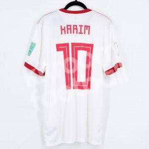 Iran World Cup 2018 Russia Home Player Issue Shirt #10 KARIM vs Portugal