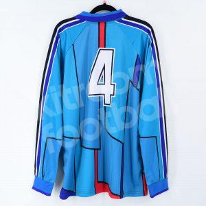 1995-96 Barcelona Away Shirt UEFA Cup #4 GUARDIOLA Kappa