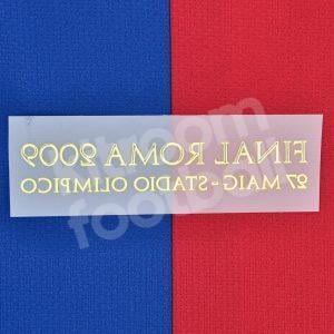 2008-09 Barcelona Champions League Final Roma 2009 MDT Repro v1 - Image 3