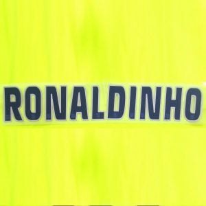 Original Player Issue 2005-06 Barcelona Away Name RONALDINHO Sipesa