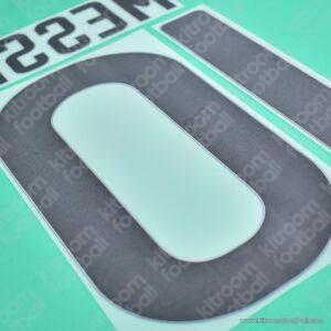 Official Reissue 2011-12 Barcelona Third Name Set #10 MESSI Sipesa - Image 2