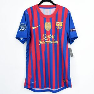 2011-12 Barcelona Player Issue Home Shirt #8 A. INIESTA Champions League - Image 2