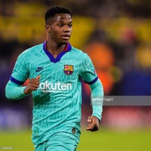 2019-20 Barcelona 'Authentic' Third Shirt ANSU FATI #31 UCL - Image 3