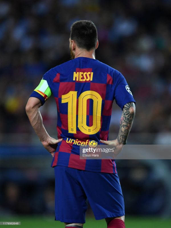 2019-20 Barcelona Home Shirt MESSI #10 