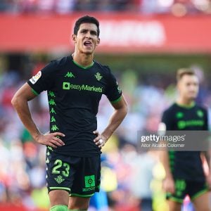 2019-20 Betis Player Issue Away Shirt #23 Mandi Kappa (Mint) S - Image 3