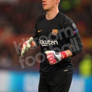 2017-18 Barcelona GK Shirt #1 TER STEGEN Match Issued Un Worn Champions League vs Roma Black - Image 5