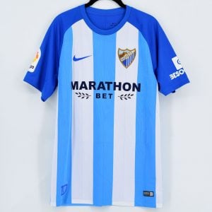 2017-18 Málaga CF Home Shirt #24 D. ROLAN Nike *BNWT* M - Image 2