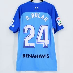 2017-18 Málaga CF Home Shirt #24 D. ROLAN Nike *BNWT* M - Image 1