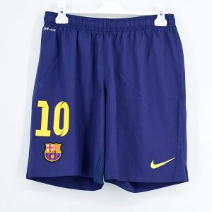 2013-14 Barcelona Home Shorts #10 MESSI Nike *BNWT* L