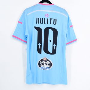 2014-15 Celta Vigo #10 NOLITO Home Shirt Adidas *BNWT* M - Image 1