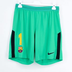 2017-18 Barcelona Player Issue GK Green Shorts #1 TER STEGEN Nike *BNWT* L - Image 1