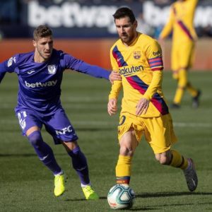 2019-20 Barcelona 'Authentic' Away Shirt #10 MESSI - Image 3
