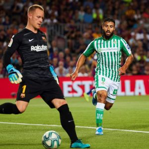 2019-20 Barcelona Player Issue Black GK Shirt #1 TER STEGEN La Liga XL ** - Image 3