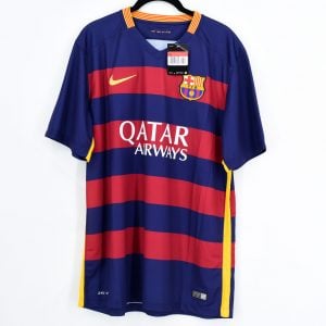 2015-16 Barcelona Player Issue B Home Shirt Nike *BNWT* L