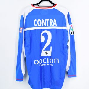 2007-08 Getafe Home Shirt #2 CONTRA Joma Match Worn