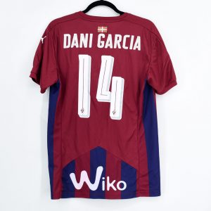 2016-17 Eibar Home Shirt #14 DANI GARCIA Puma Match Worn