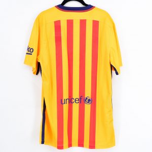 2015-16 Barcelona Away Player Issue 'Authentic' Shirt Senyera Nike *BNWT* L - Image 2
