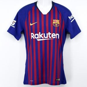 2018-19 Barcelona Player Issue Home Shirt #8 RIQUI PUIG Preseason Match Un Worn - Image 2