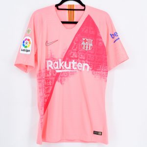 2018-19 Barcelona Player Issue Third Shirt #10 MESSI Match Un Worn La Liga - Image 2
