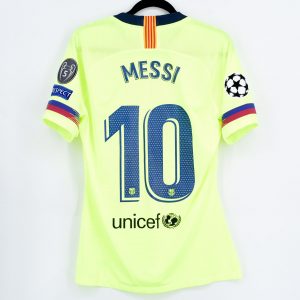 2018-19 Barcelona Player Issue Away Shirt #10 MESSI CL Match Un Worn **