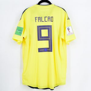 Colombia World Cup 2018 Home Shirt #9 FALCAO vs England Climachill - Image 1