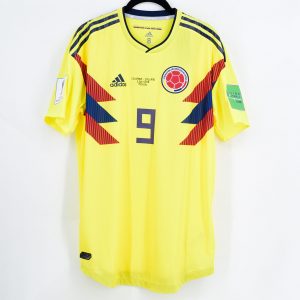 Colombia World Cup 2018 Home Shirt #9 FALCAO vs England Climachill - Image 2