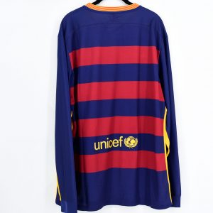 2015-16 Barcelona Player Issue Home L/S Shirt CL Nike *BNWT* XL - Image 2