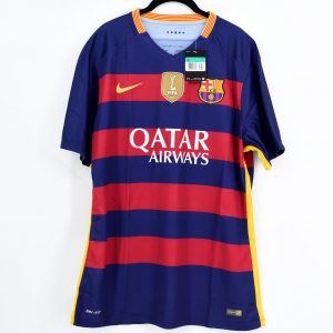 2015-16 Barcelona Player Issue Home Shirt CL Nike *BNWT* XL FIFA 2015 - Image 1