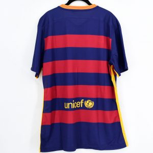 2015-16 Barcelona Player Issue Home Shirt CL Nike *BNWT* XL FIFA 2015 - Image 2