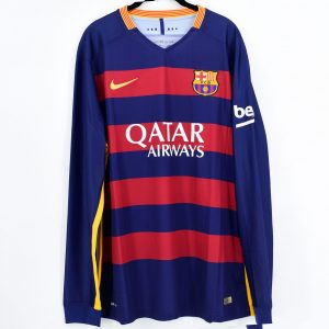 2015-16 Barcelona Player Issue Home L/S Shirt Beko Nike *BNWT* XL - Image 1