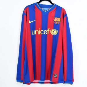 2009-10 Barcelona Player Issue Home L/S Shirt Nike (BNWT) L