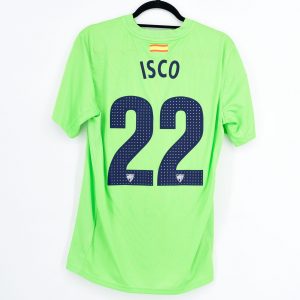 2012-13 Málaga CF Away Shirt #22 ISCO Match Worn vs Getafe
