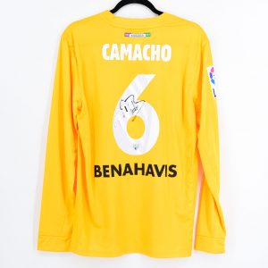 2015-16 Málaga CF Third Shirt L/S #6 CAMACHO Nike Signed - Image 1