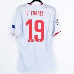 2014-15 Atletico Madrid Player Issue Away CL Shirt #9 F. TORRES (Excellent) L